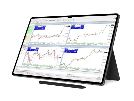 MetaTrader 5 account setup preview